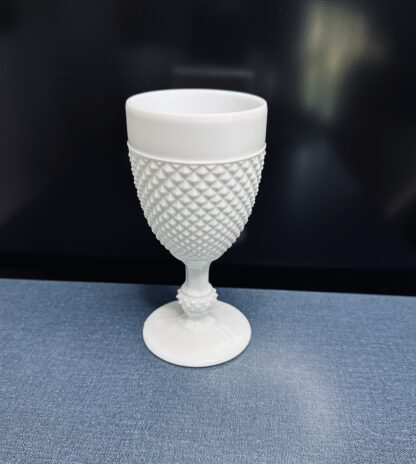 Set of 4 Vintage Casa Pupo Wine Glasses White 60s 70s Mid Century - Image 6