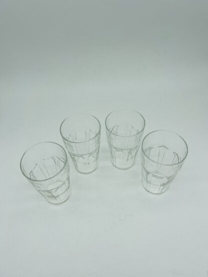 Set of 4 Art Deco Style Vintage Tumblers Glasses - Image 2