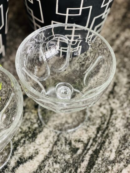 2 Glass Vintage Style Desert Bowls John Lewis - Image 2